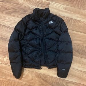 North face winter puffer jacket